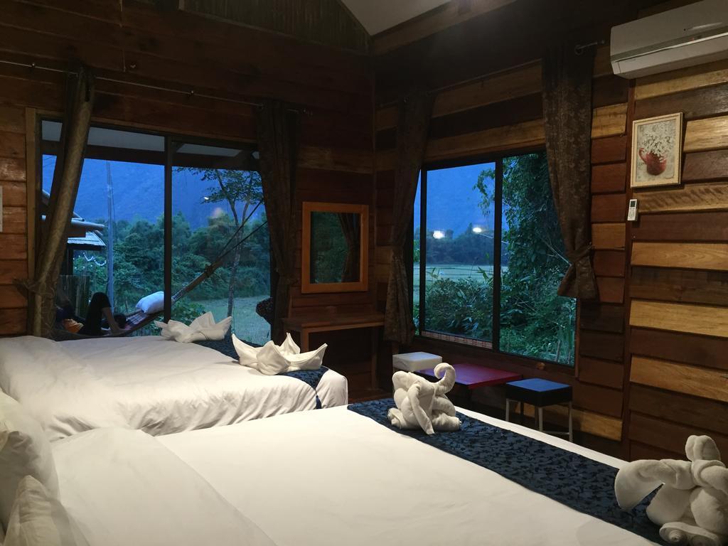 Phoxay Ngam Resort Vang Vieng Zewnętrze zdjęcie